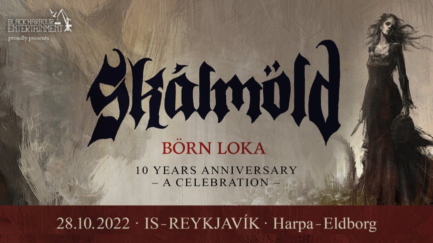 Concert aniversar Skálmöld - 10 ani de Börn Loka, la Harpa (Reykjavík, Islanda)