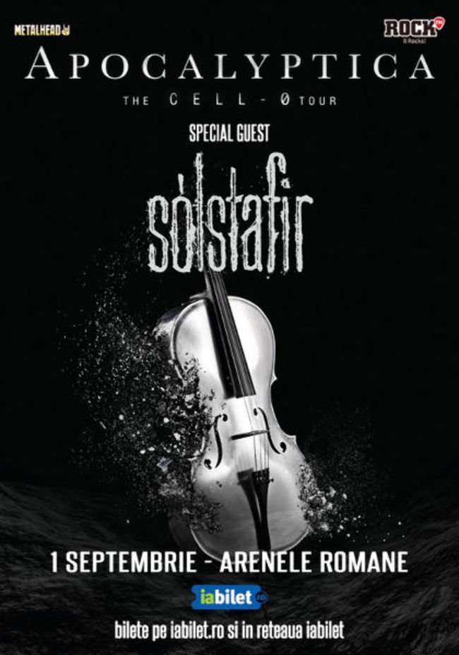 Concert Apocalyptica si Solstafir la Bucuresti: Program si reguli de acces