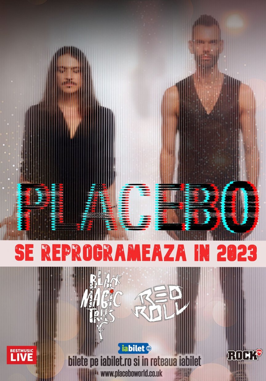 Concertul Placebo a fost reprogramat pentru vara lui 2023