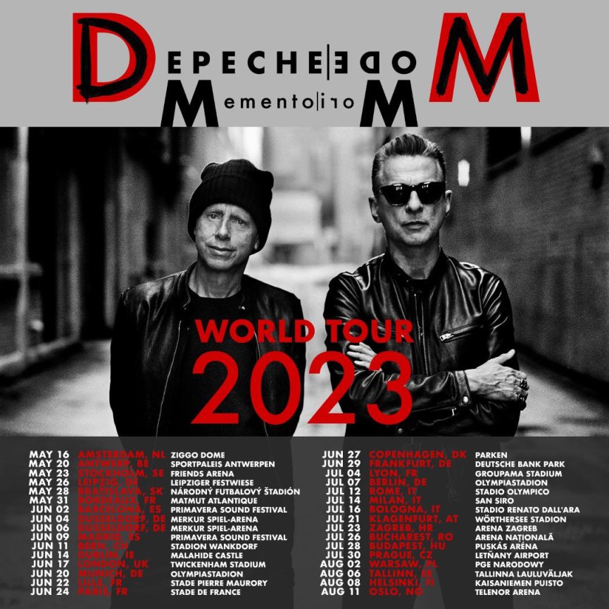 2. Depeche Mode concerteaza in Romania pe 26 iulie 2023