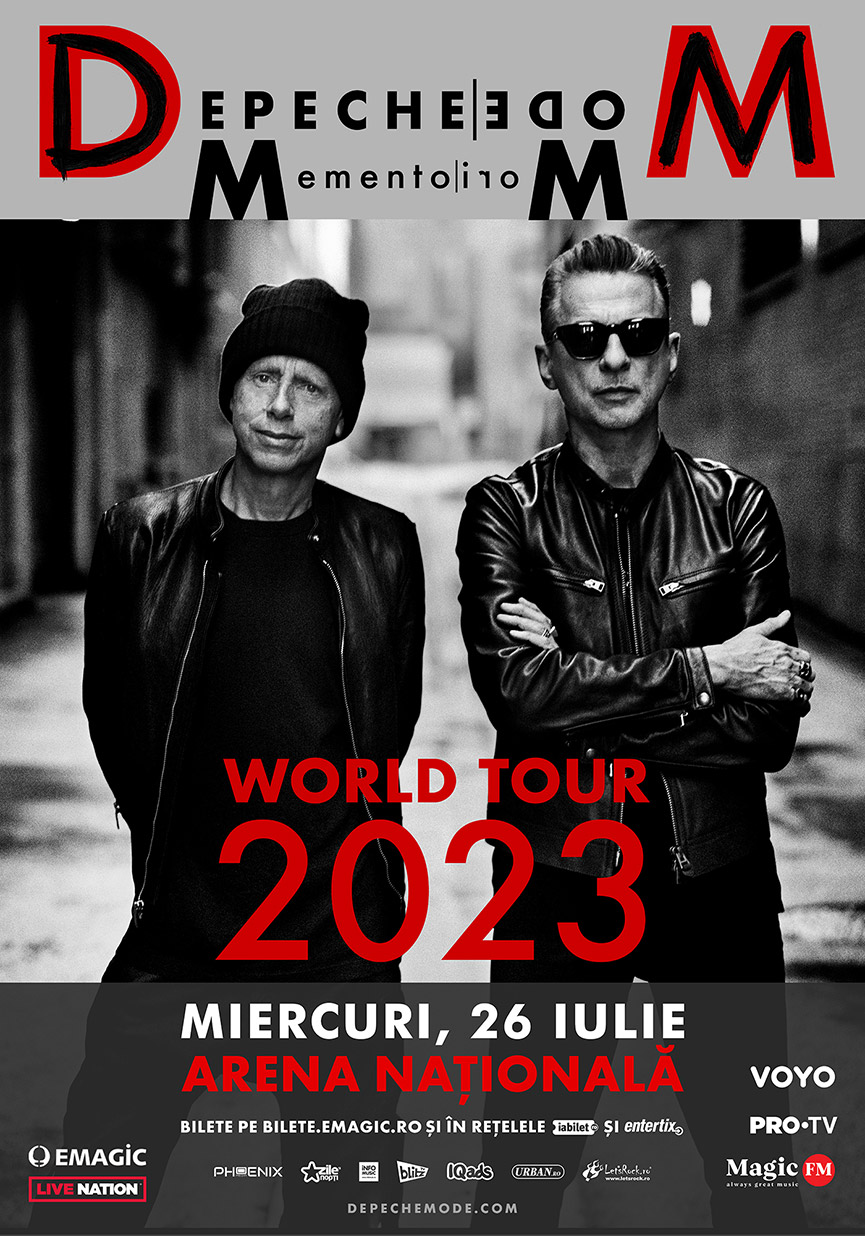 Depeche Mode concerteaza in Romania pe 26 iulie 2023