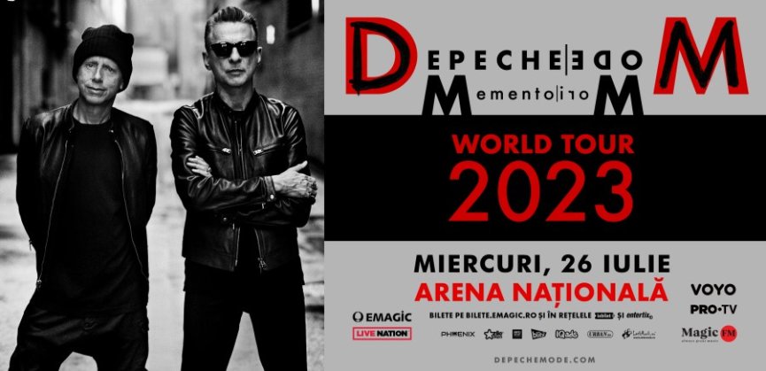 S-au pus in vanzare biletele pentru concertul DEPECHE MODE de la Bucuresti