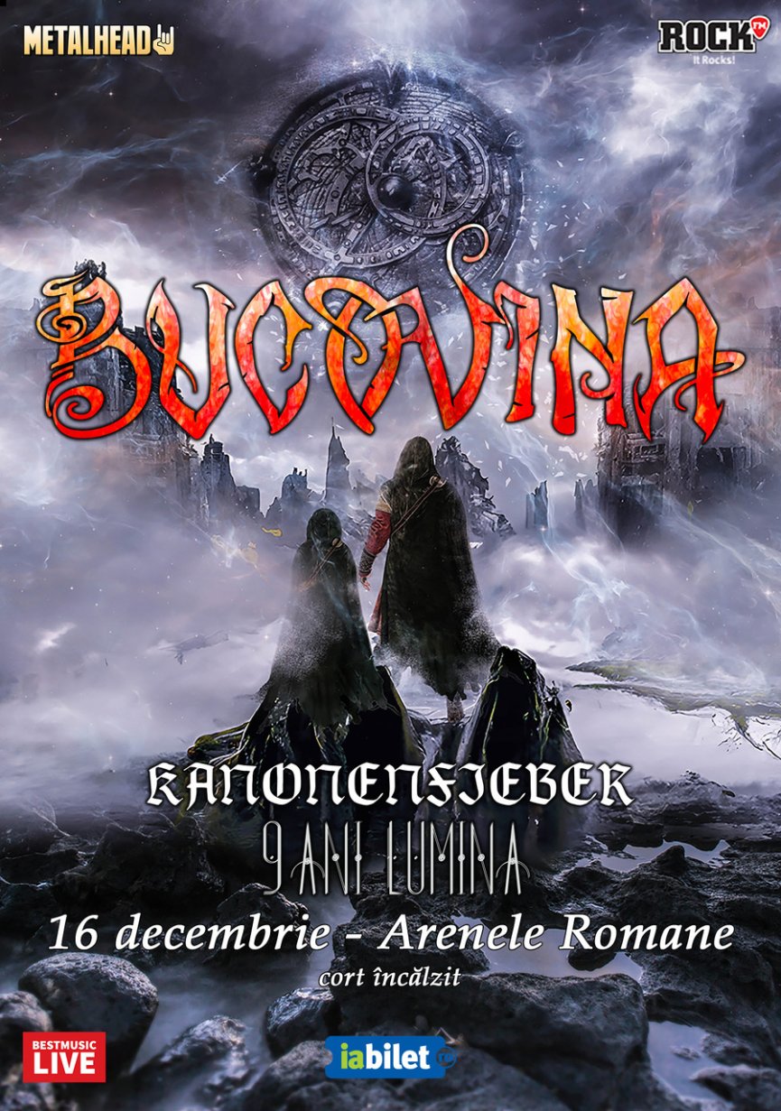 Kanonenfieber si Nouă Ani Lumină vor deschide concertul Bucovina de la Arenele Romane