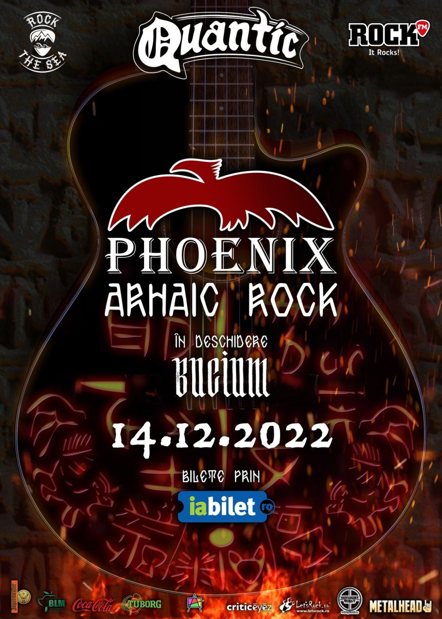 Concert Phoenix ”Arhaic Rock” si Bucium in club Quantic