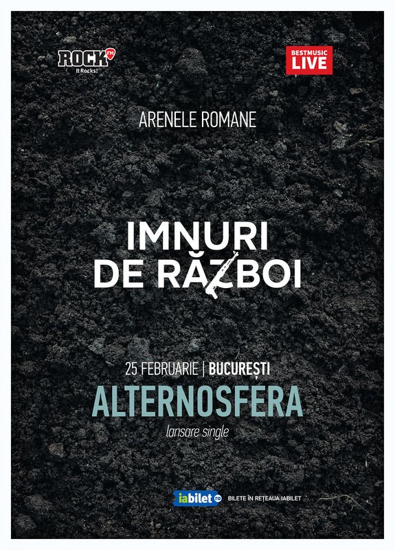 Alternosfera lanseaza noul single ”Imnuri de război” la Arenele Romane