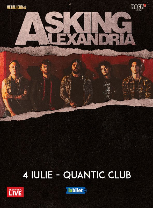 Asking Alexandria canta la club Quantic
