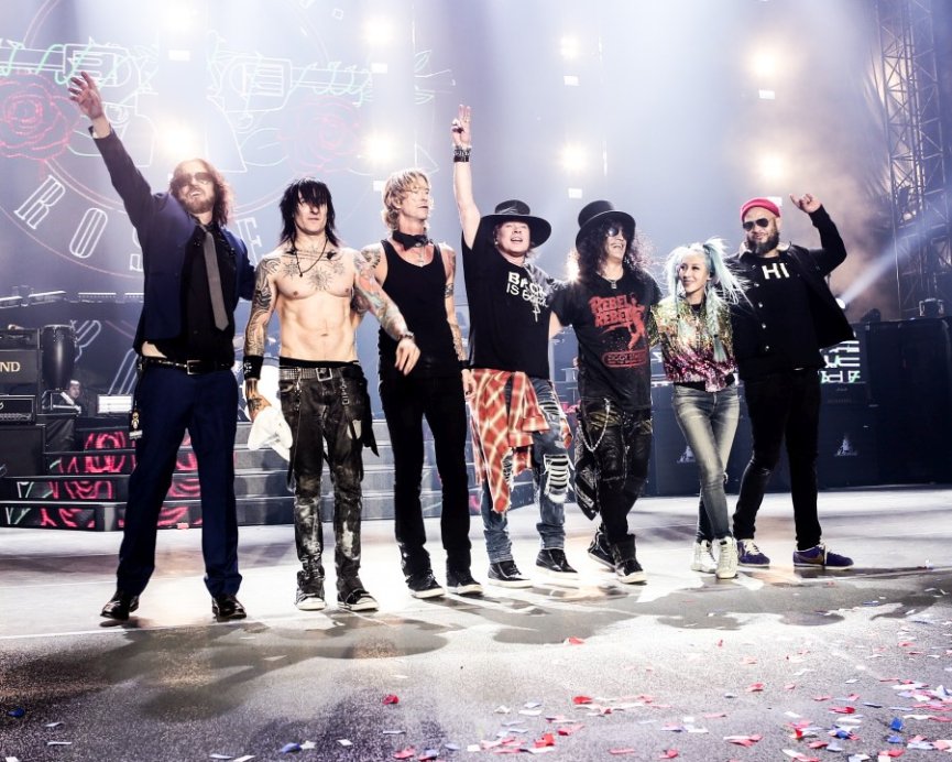 2. Guns N' Roses vor concerta la Arena Nationala