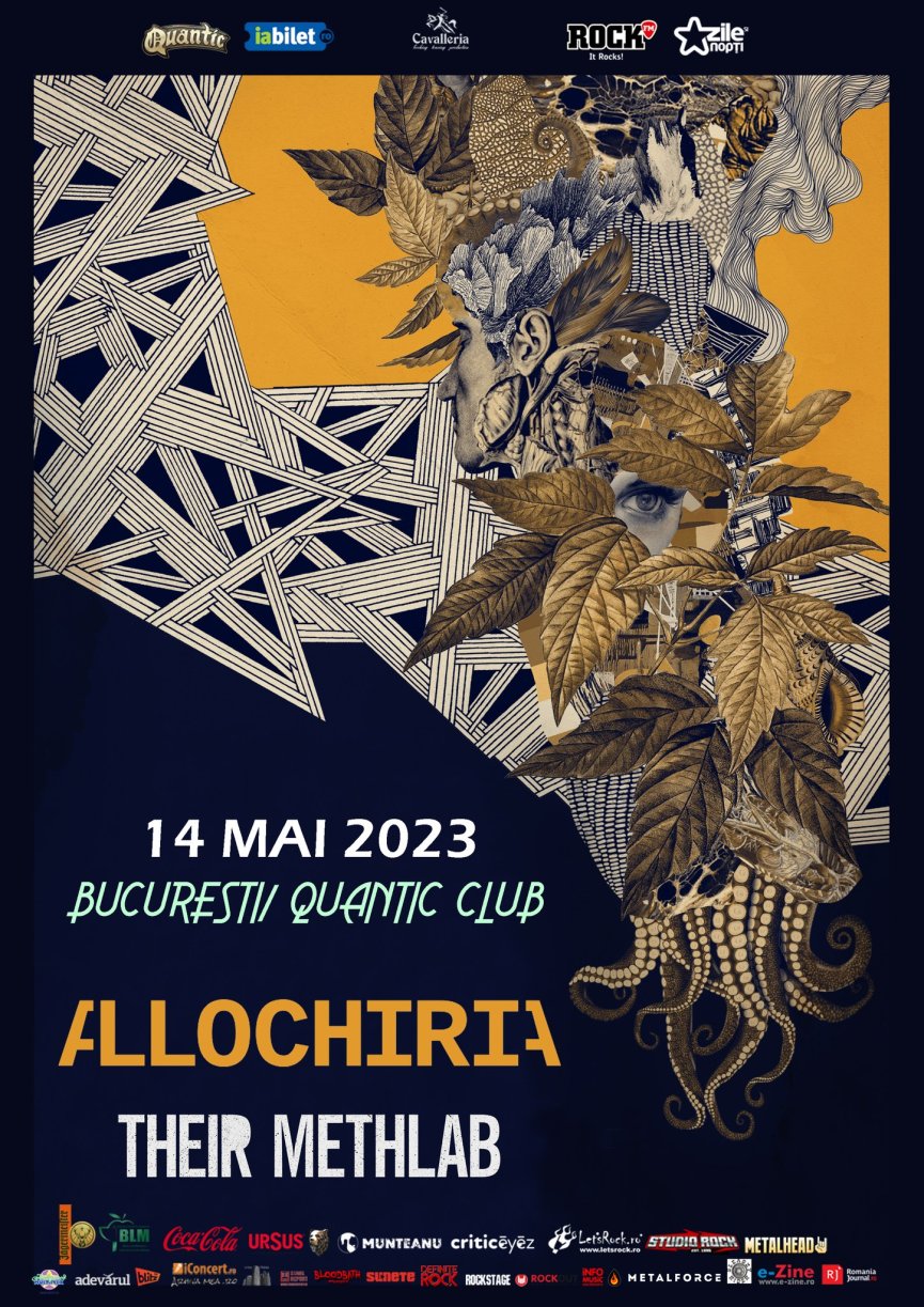 Concert Allochiria si Their Methlab in club Quantic