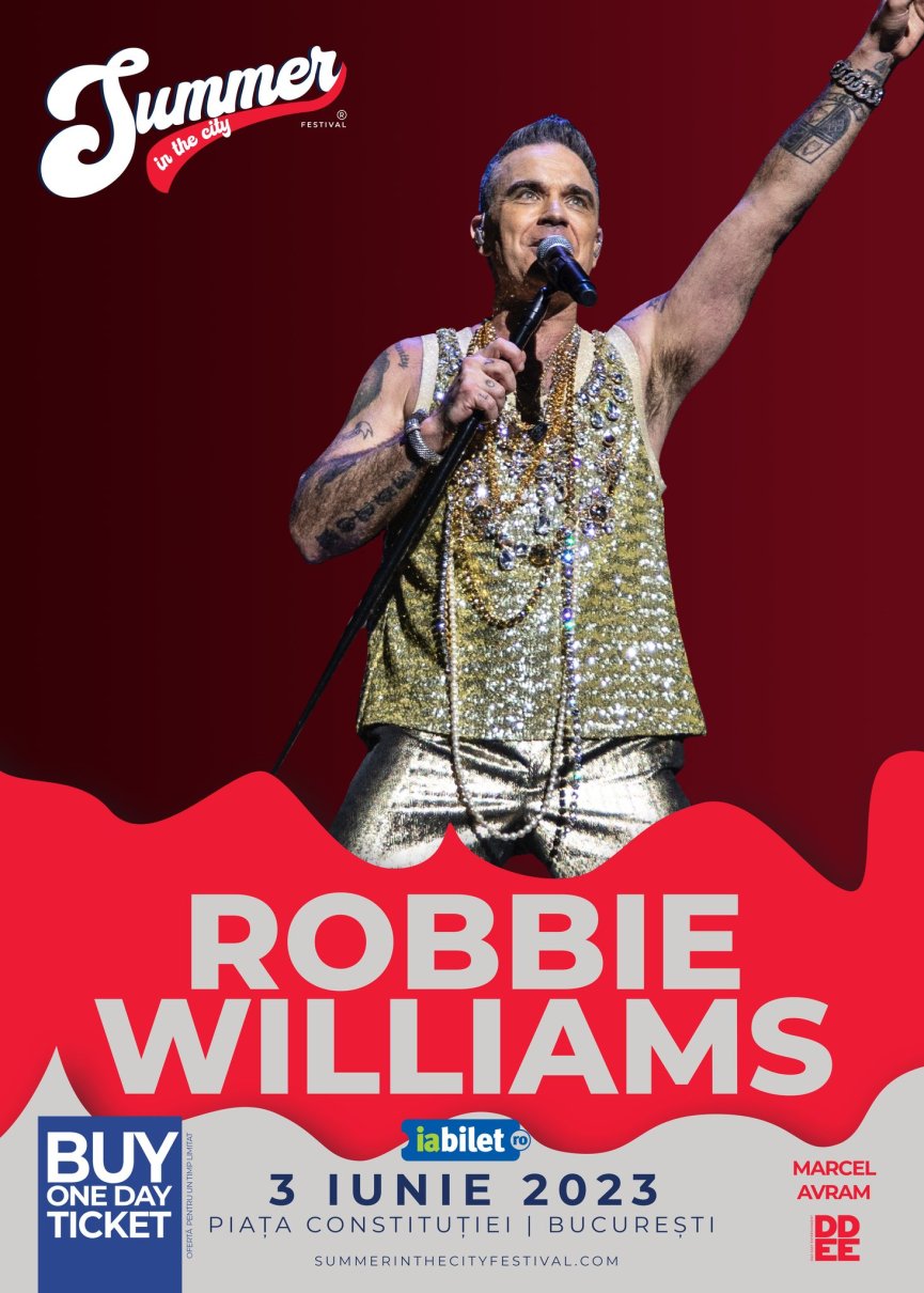 Vino sa-i vezi pe Robbie Williams, Sam Smith si multi altii, la Summer in The City