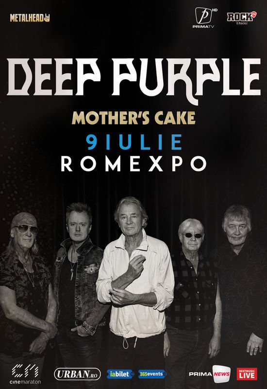Mother's Cake va canta alaturi de Deep Purple la Bucuresti