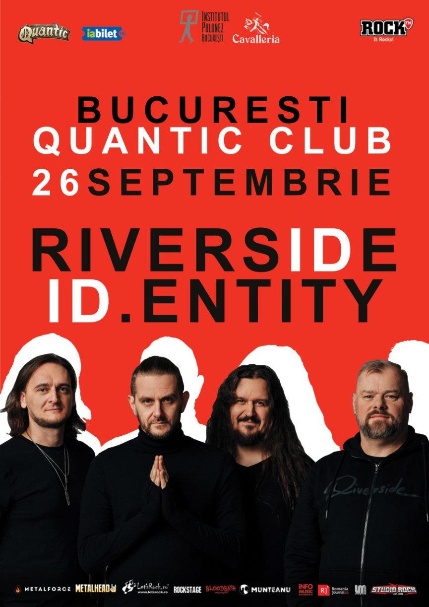 Riverside va susține un nou concert în Quantic club din București