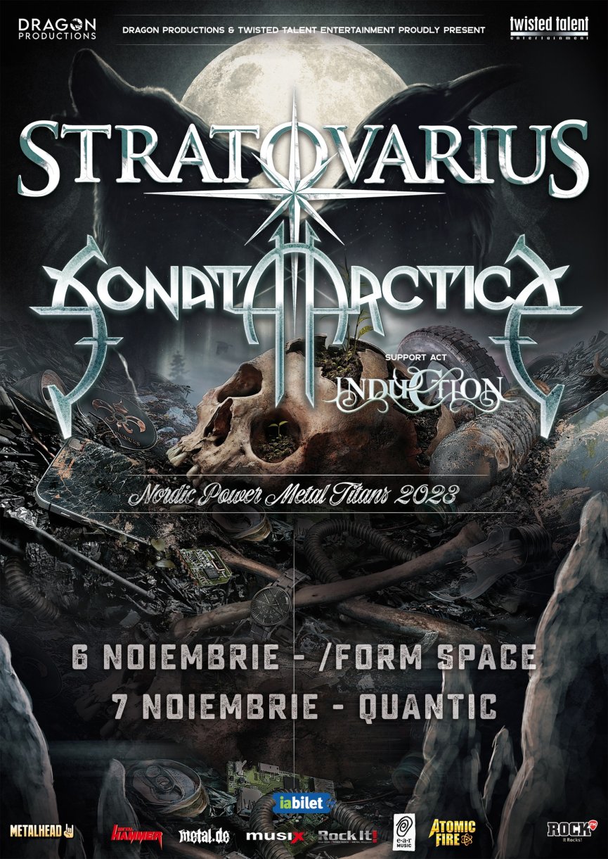 Stratovarius si Sonata Arctica vor sustine 2 concerte in Romania