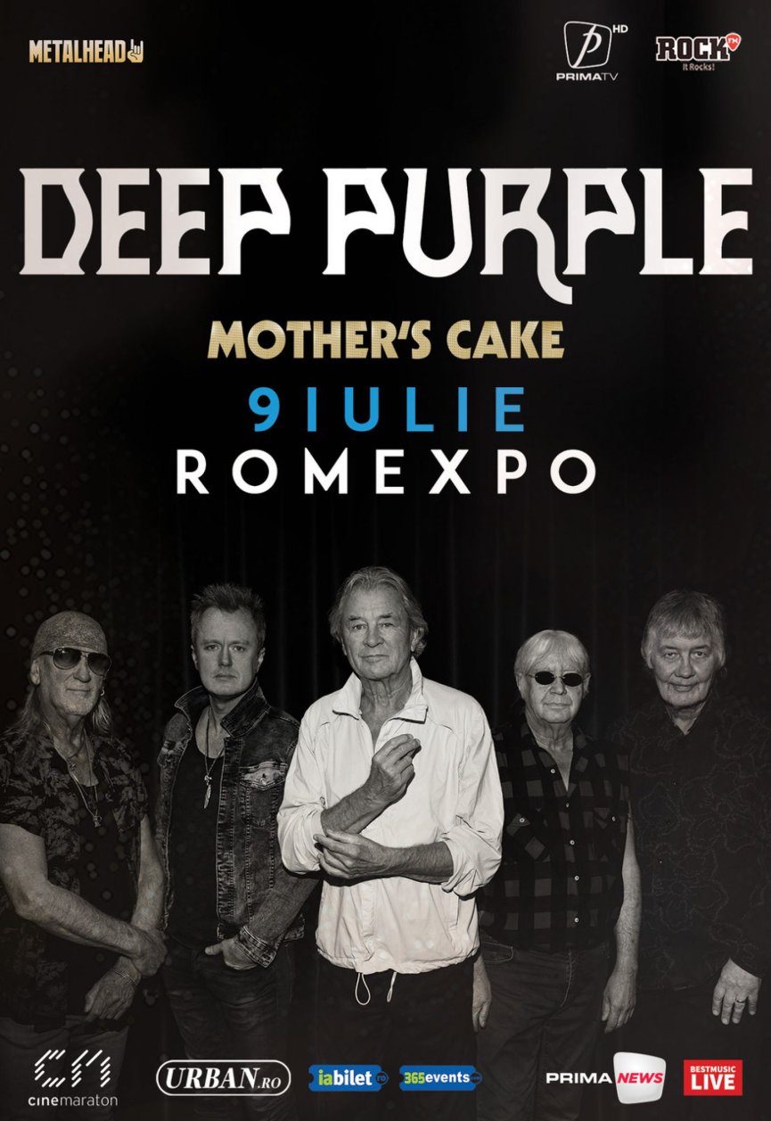 Concert Deep Purple la Romexpo: Program și reguli de acces