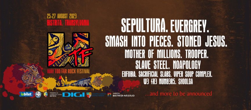 Evergrey, Mother of Millions si Trooper vor canta in cadrul WTF - Way Too Far Rock Festival 2023