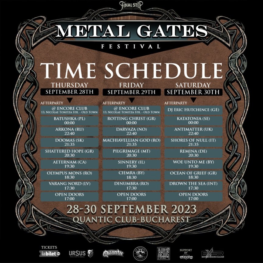 Program Metal Gates Festival 2023