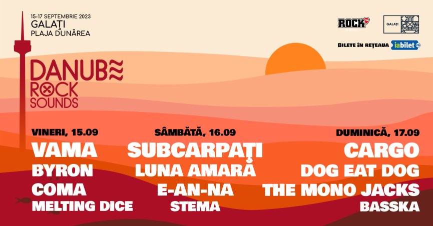 Tot ce trebuie sa stii inainte de festivalul Danube Rock Sounds 2023