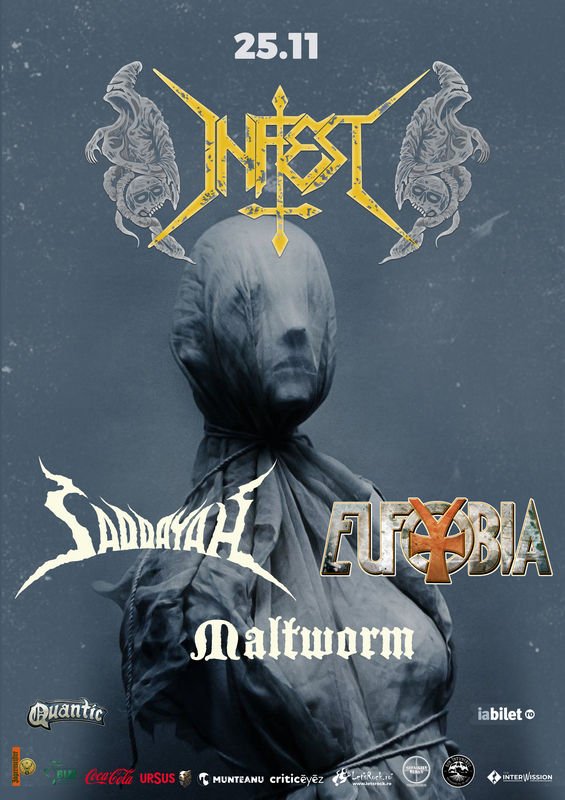 Concert Infest, Saddayah, Eufobia si Maltworm in club Quantic