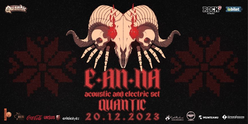 Concert E-An-Na - Special Electric & Acoustic Concert - in club Quantic