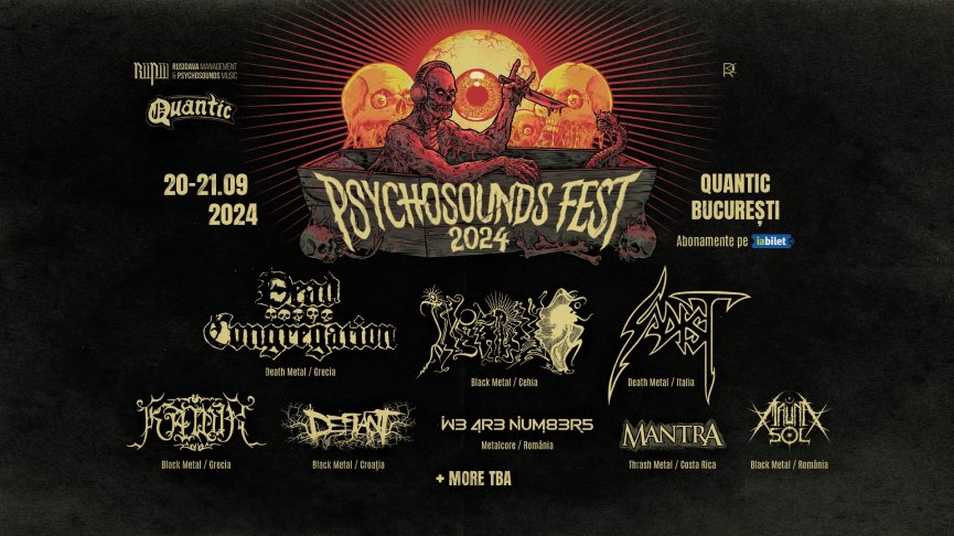 2. Psychosounds Fest 2024 va avea loc in club Quantic