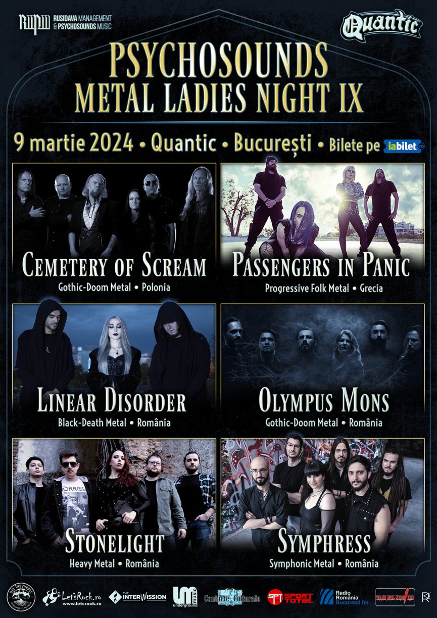 Psychosounds Metal Ladies Night IX in club Quantic