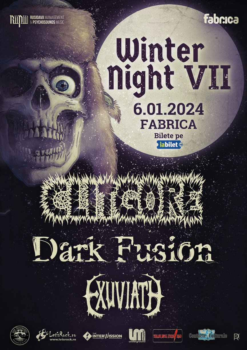 Winter Night VII cu Clitgore, Dark Fusion si Exuviath, in club fabrica