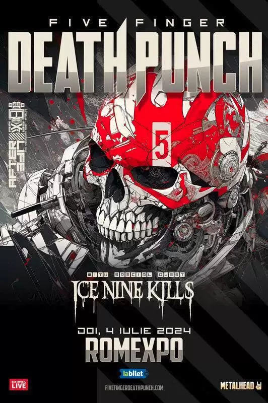 2. Concert Five Finger Death Punch si Ice Nine Kills la Romexpo