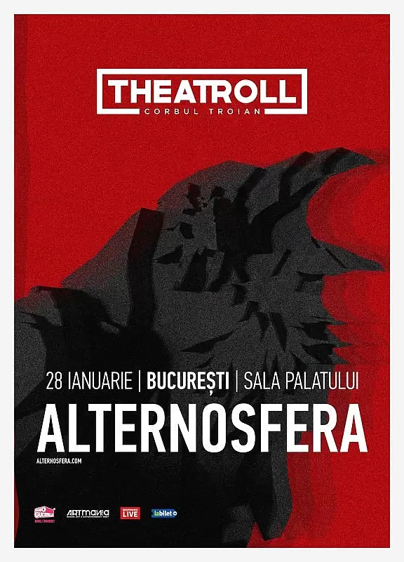 Concert Alternosfera cu orchestra: ”Theatroll” la Sala Palatului, pe 28 ianuarie