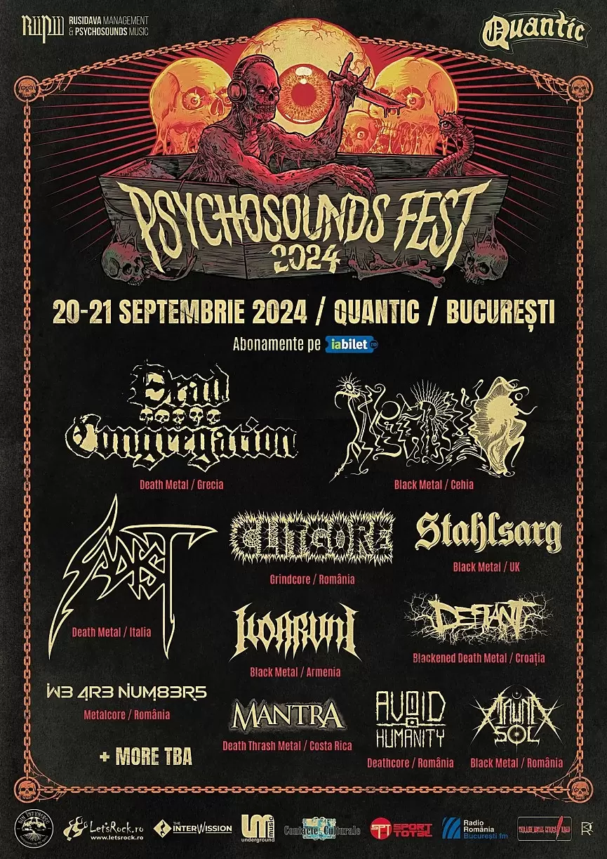 Trupe noi la Psychosounds Fest 2024