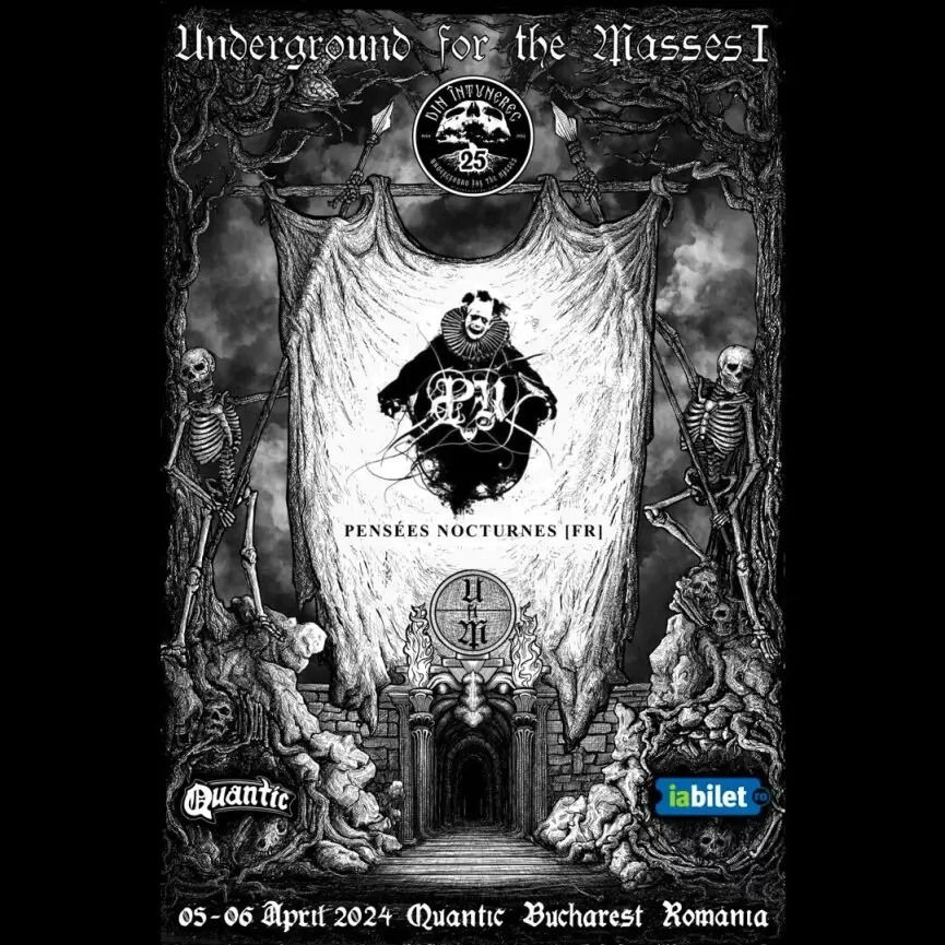 4. Akrotheism, Thagirion, Hell Militia si Pensées Nocturnes completeaza lineup-ul Underground For The Masses I