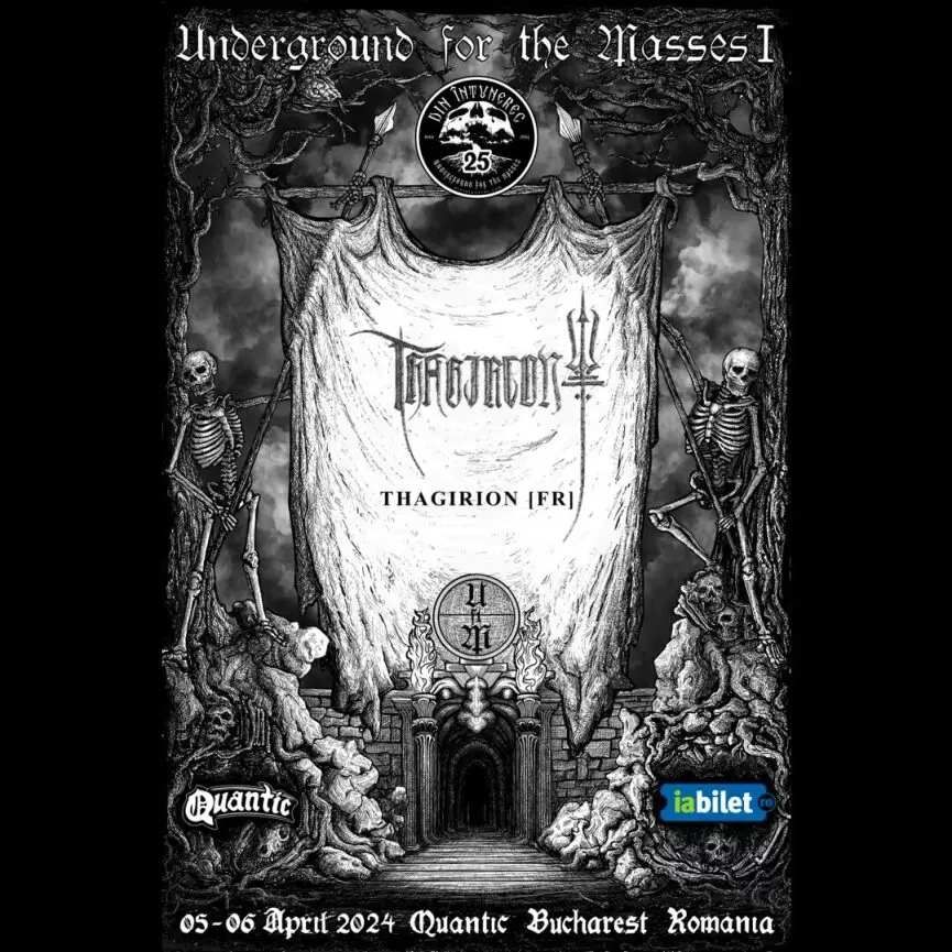2. Akrotheism, Thagirion si Hell Militia completeaza lineup-ul Underground For The Masses I