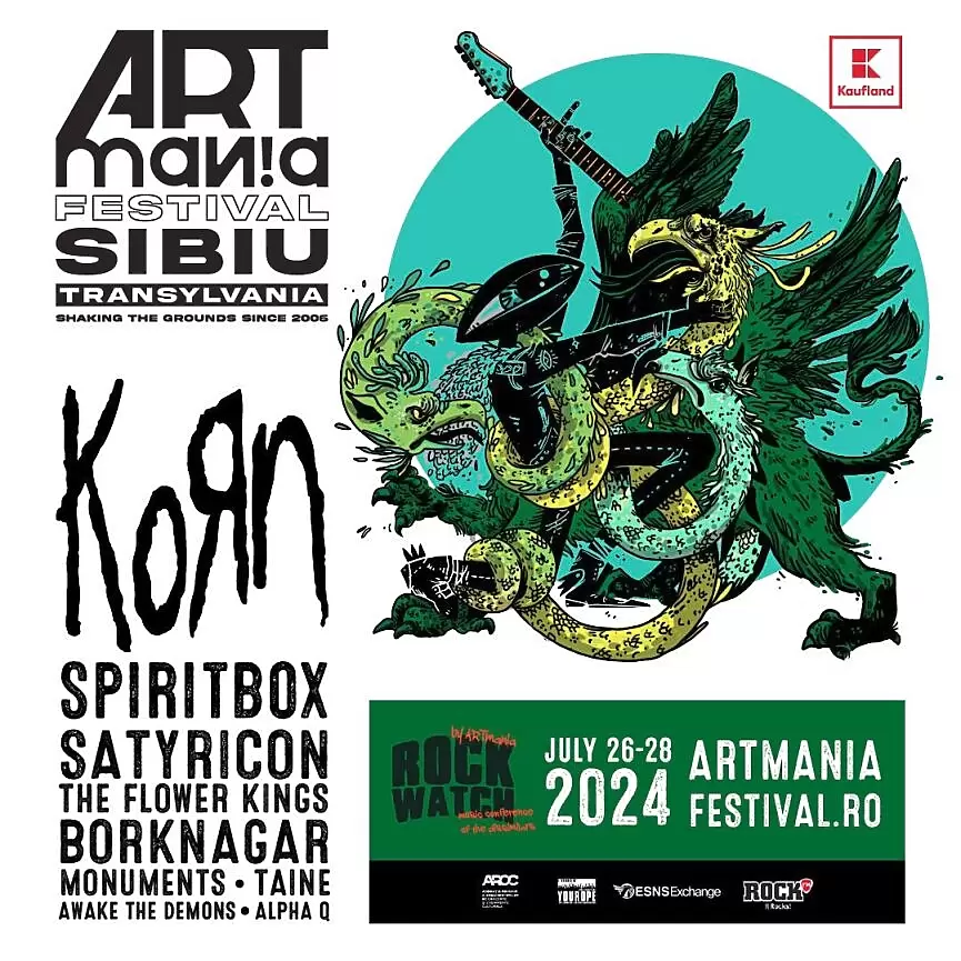KORN si Spiritbox anuntati la ARTmania Festival 2024