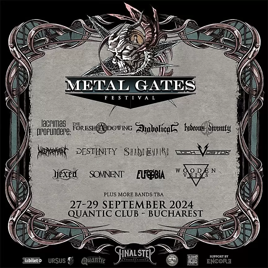 2. Metal Gates Festival 2024 va avea loc in perioada 27 - 29 septembrie in Quantic