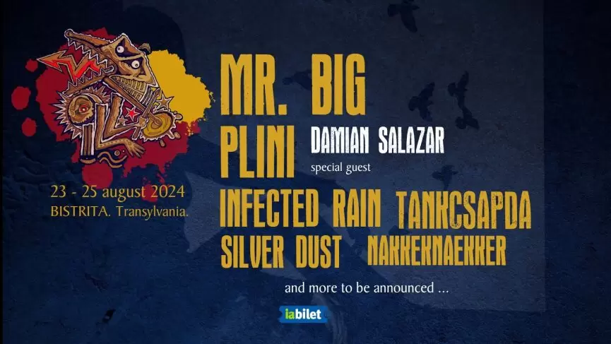 2. Mr. Big anuntat la WTF - Way Too Far Rock Festival 2024