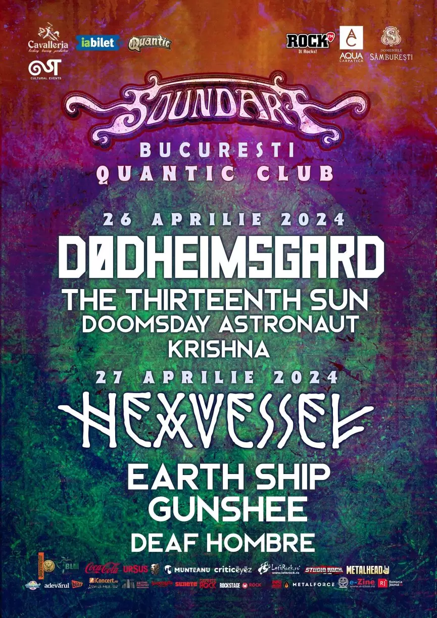 The Thirteenth Sun si Deaf Hombre confirmate la SoundArt Festival 2024, bilete pe zile