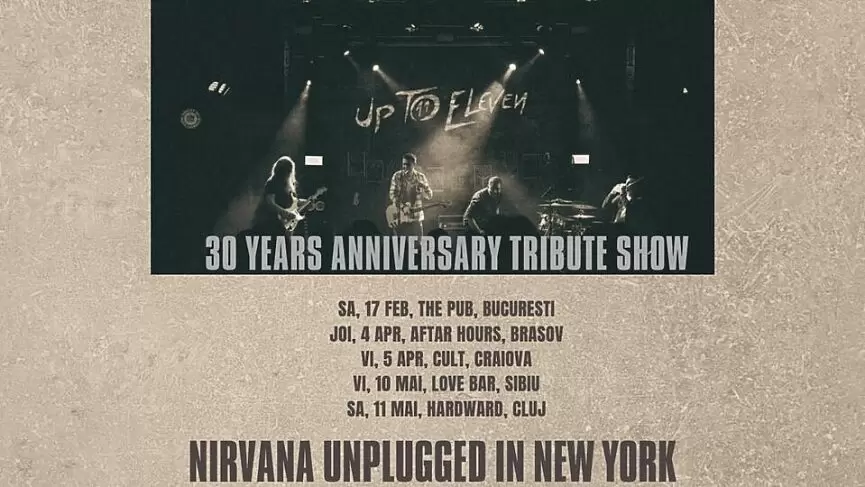 Up To Eleven - 30 Anniversary tribute show - Nirvana MTV Unplugged in New York