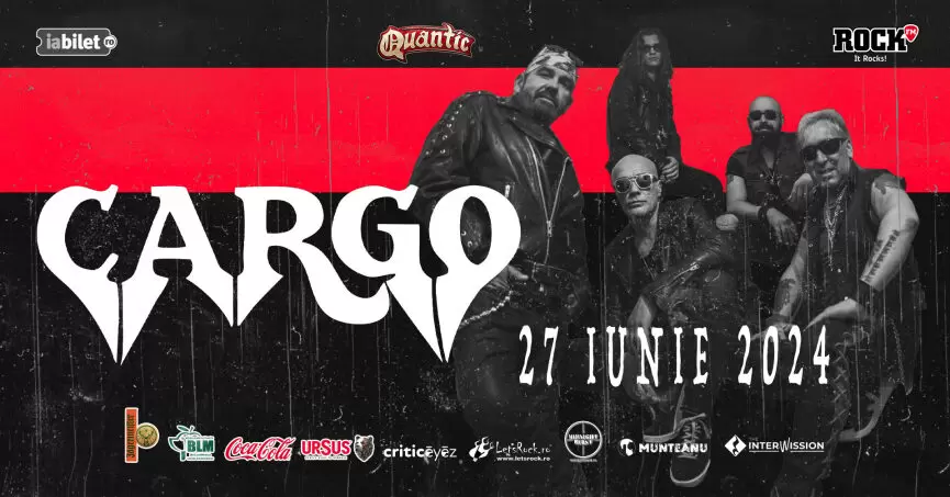 Concert CARGO în Club Quantic, pe 27 iunie