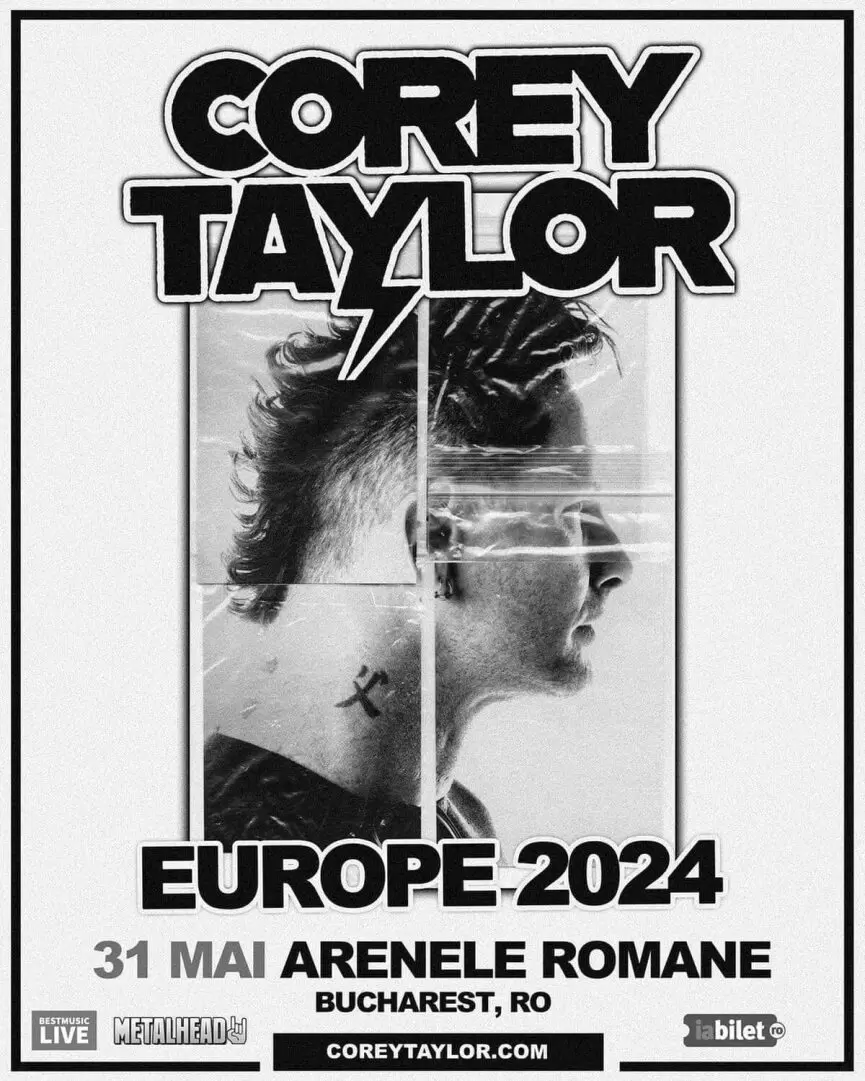 Concert Corey Taylor la Arenele Romane, 31 mai 2024