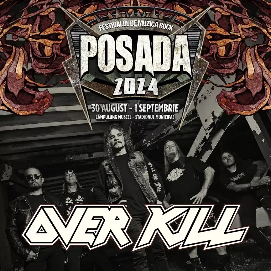2. Posada Rock anunță primele trupe confirmate: Overkill, Benediction, Vola, Temic și Parasite Inc.