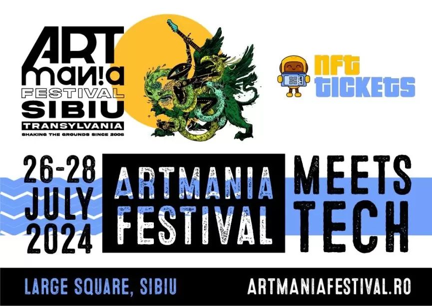ARTmania Festival și NFT Week lansează un parteneriat prin care vor să revoluționeze accesul la cultură și divertisment