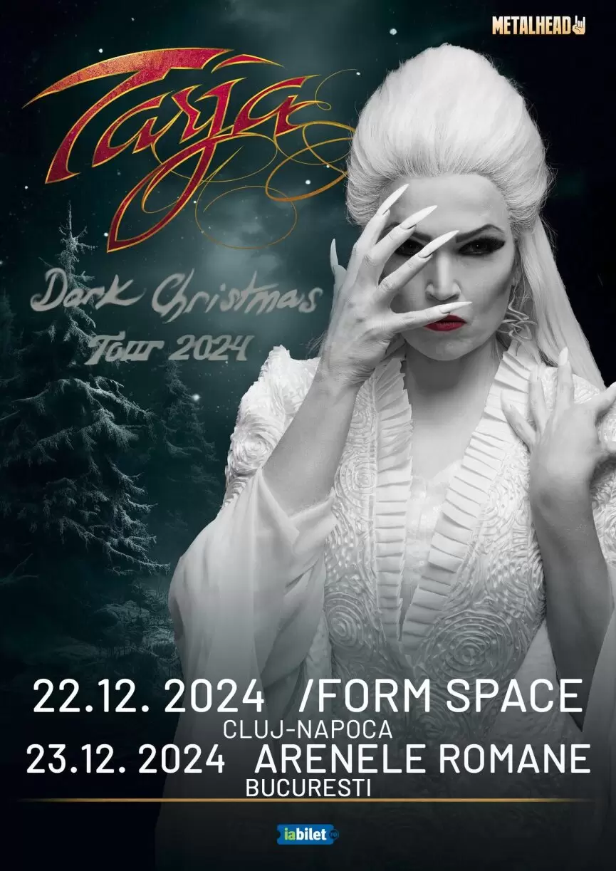 Concert Tarja - Dark Christmas Tour 2024 - la Cluj-Napoca si Bucuresti