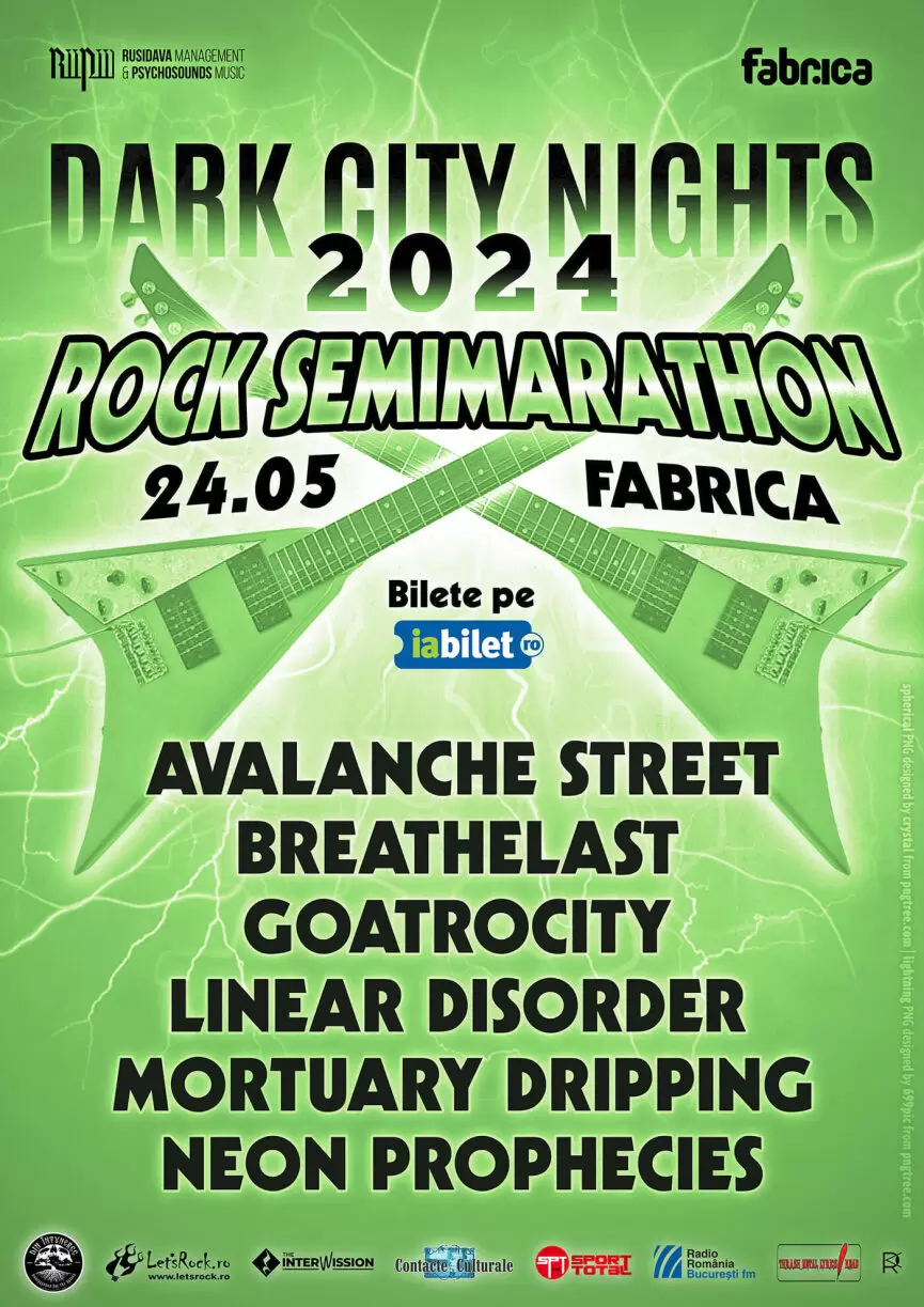 Dark City Nights 2024 - Rock Semimarathon, in club Fabrica