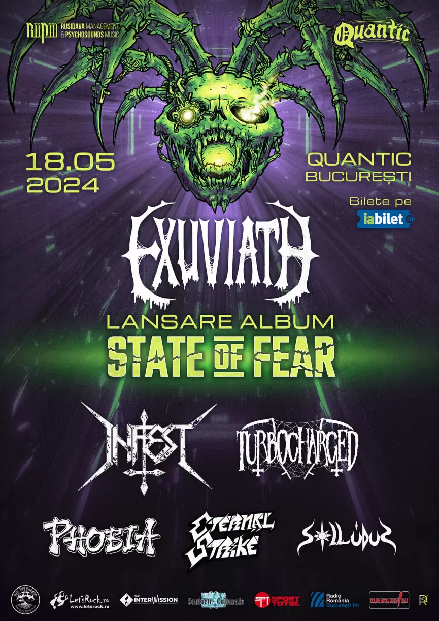 Lansare album Exuviath - State of Fear - in club Quantic