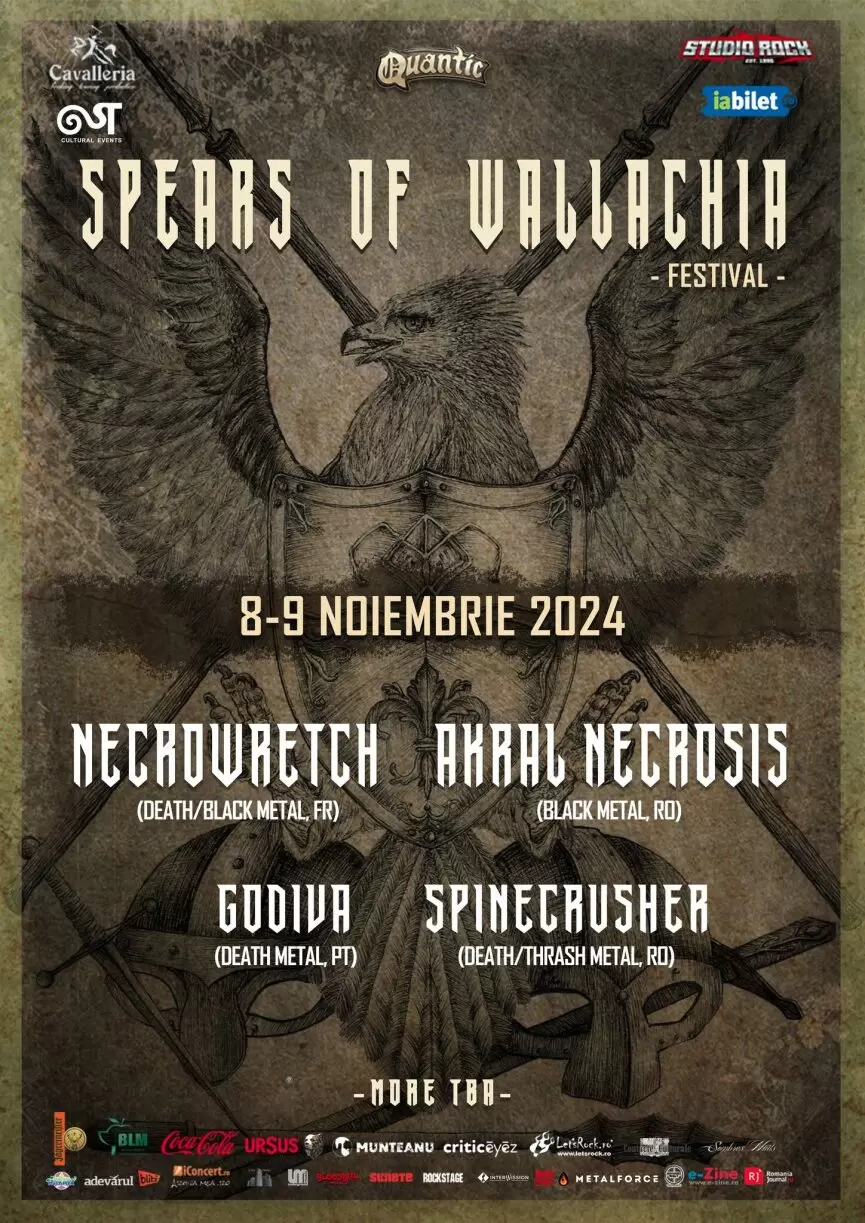 Noul festival de metal extrem 'Spears of Wallachia' va avea loc in Quantic Club