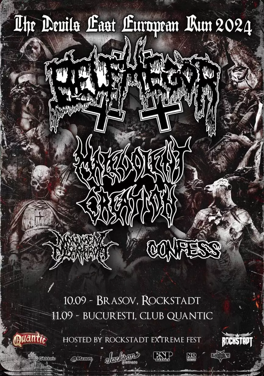 Concert Belphegor și Malevolent Creation la Brașov și la București