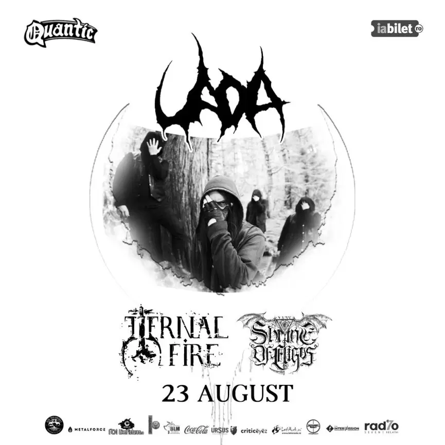 Eternal Fire și Shrine Of Eligos vor deschide concertul UADA din Quantic