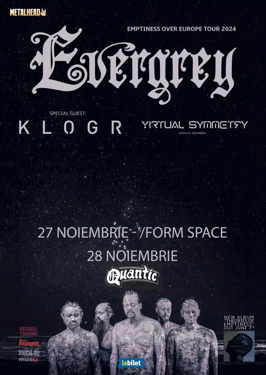 Evergrey in concert, la Cluj-Napoca si la Bucuresti