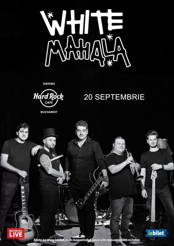 Concert White Mahala in Hard Rock Cafe