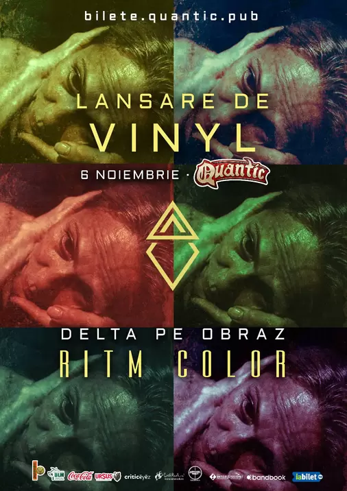 Delta Pe Obraz lanseaza vinylul 'Ritm color' în Quantic