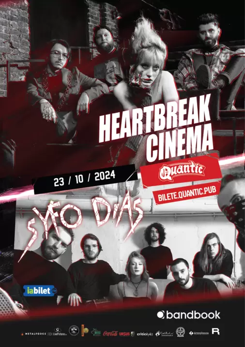 Concert Heartbreak Cinema si Syfo Dias în Quantic