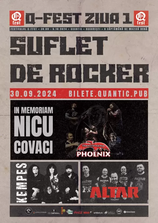 QFest - Ziua I - PHOENIX - In memoriam Nicu Covaci, Kempes si Altar în Quantic